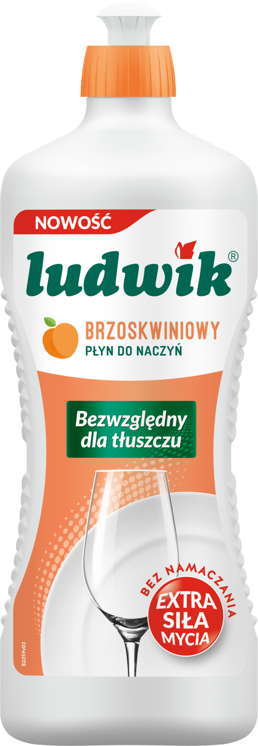 Płyn do naczyń brzoskwiniowy
