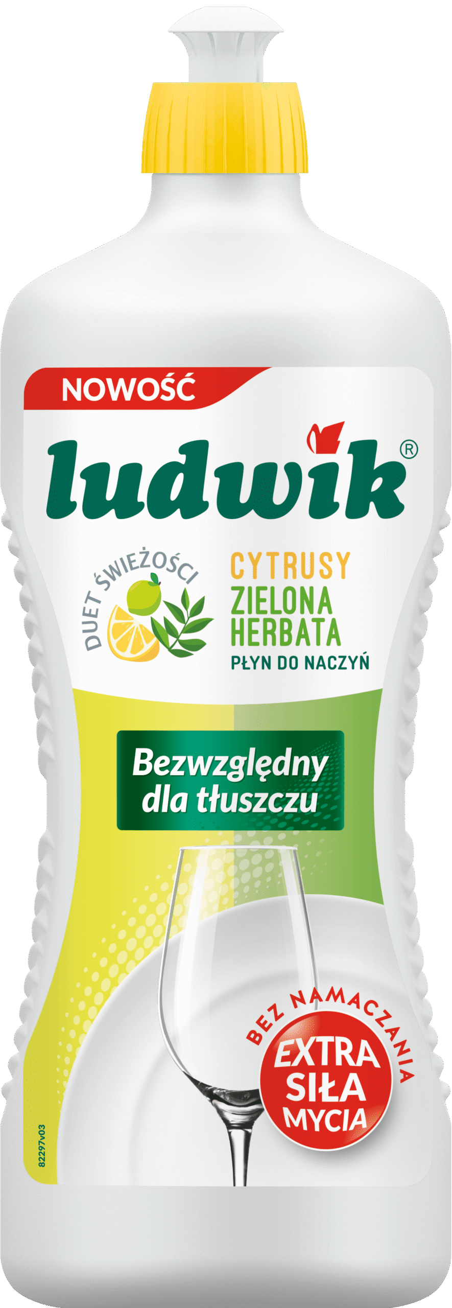 Płyn do naczyń cytrusy z zieloną herbatą