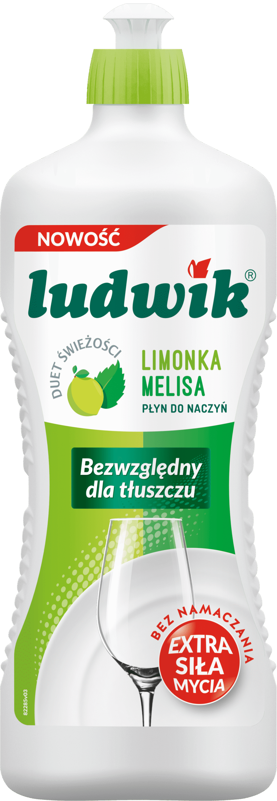 Płyn do naczyń limonka z melisą