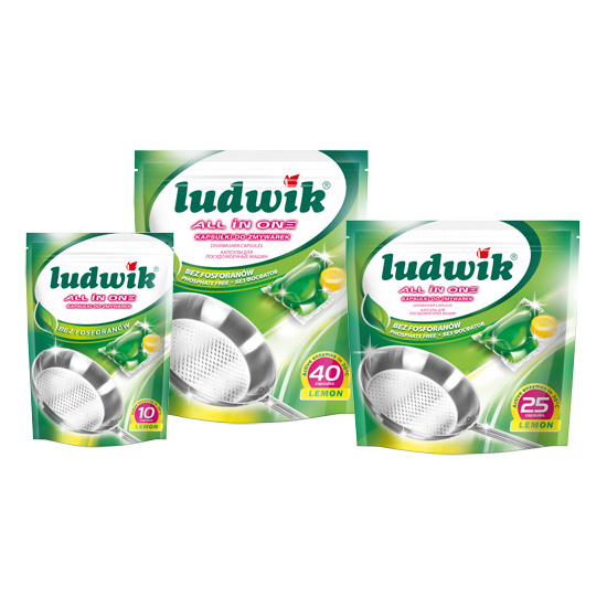 New! Ludwik All in One No-Phosphate Dishwasher Capsules