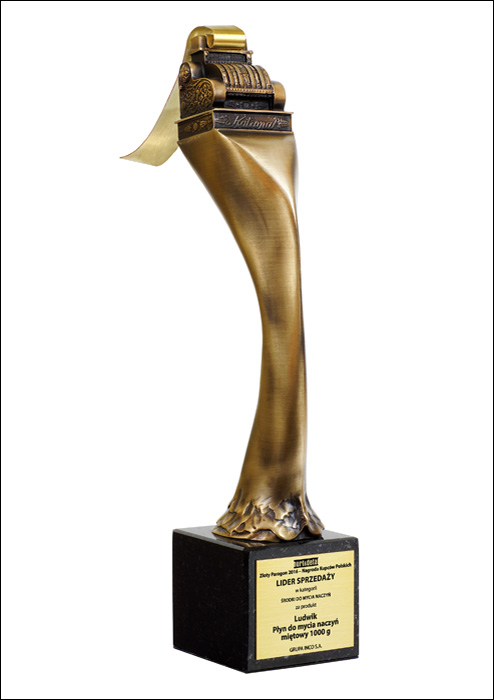 Ludwik Mint Washing Up Liquid awarded the “Złoty Paragon 2016”
