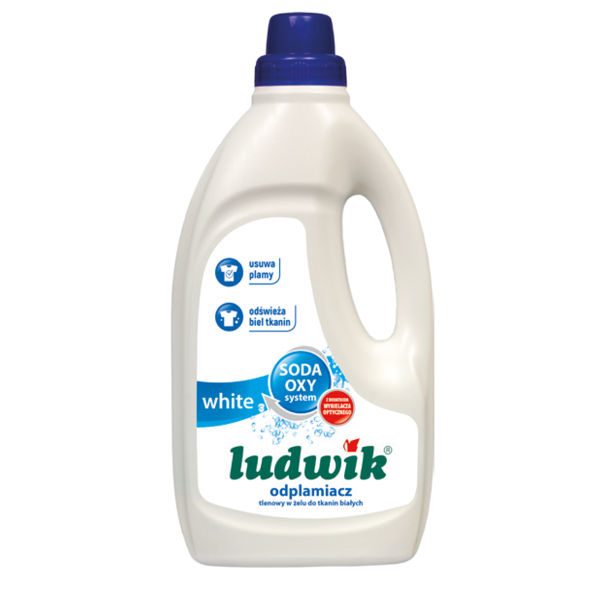 White odplamiacz tlenowy w żelu do tkanin białych