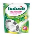 , New! Ludwik All in One No-Phosphate Dishwasher Capsules