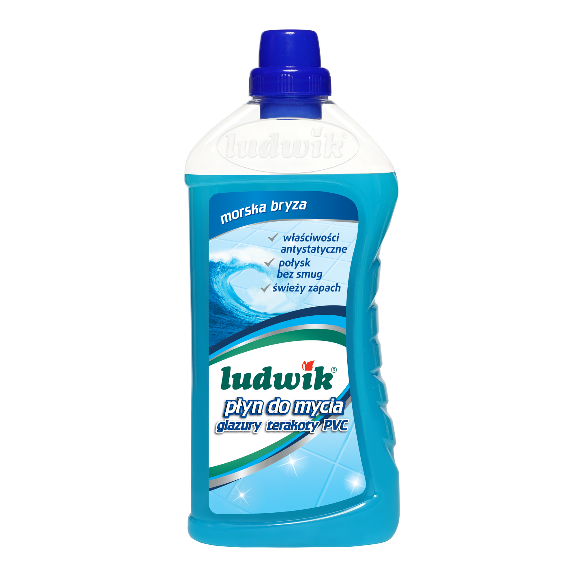 Liquid for cleaning ceramic and terracotta tiles and PCV floor