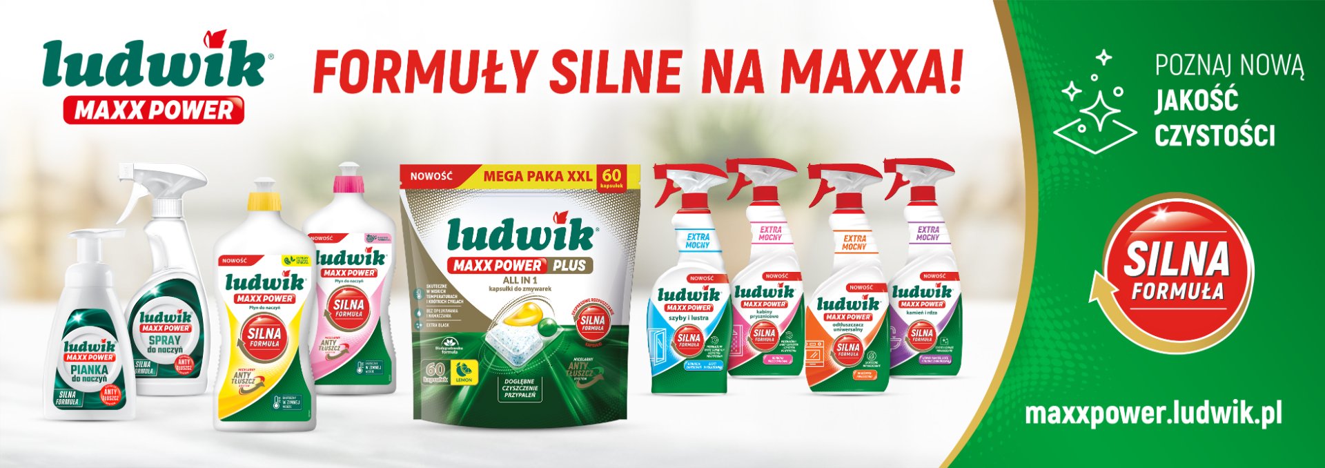 Ludwik tabletki do zmywarki